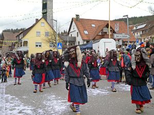 Umzug Fasnetsonntag Tennenbronn