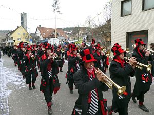 Umzug Fasnetsonntag Tennenbronn
