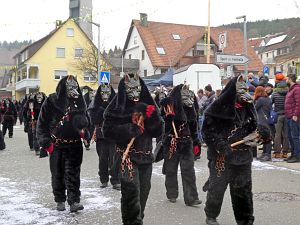 Umzug Fasnetsonntag Tennenbronn
