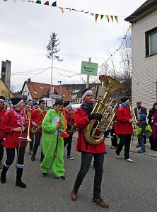 Umzug Fasnetsonntag Tennenbronn