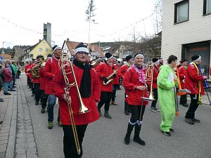 Umzug Fasnetsonntag Tennenbronn