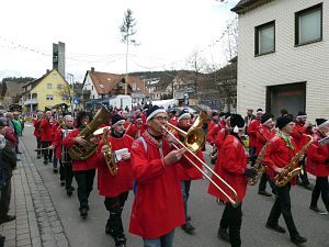 Umzug Fasnetsonntag Tennenbronn