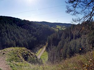 Schloesslefelsen und Muehlefelsen