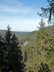 Schloesslefelsen und Muehlefelsen