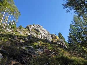 Schloesslefelsen und Muehlefelsen