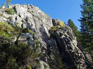 Schloesslefelsen und Muehlefelsen