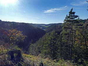 Schloesslefelsen und Muehlefelsen