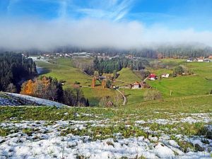 Herbst mit Schnee