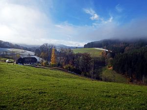 Herbst mit Schnee