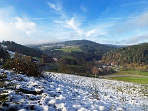 Herbst mit Schnee