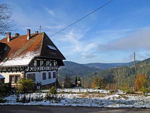 Herbst mit Schnee