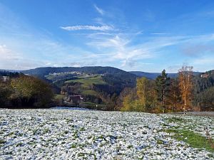 Herbst mit Schnee