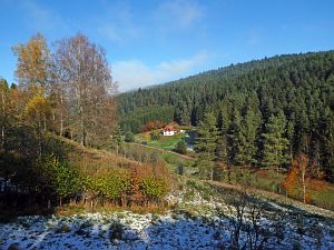 Herbst mit Schnee