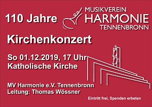 Kirchenkonzert Programm