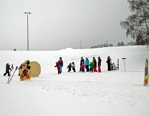 Schnee in Tennenbronn