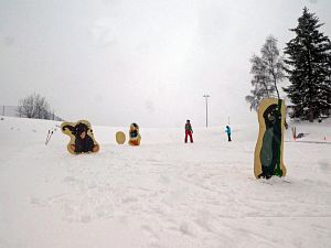 Schnee in Tennenbronn