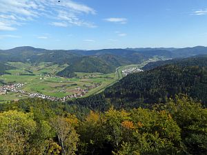 Uhrenkopturm in Haslach