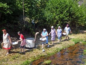 Waschweiber beim WLS Waldfest