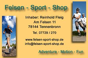 Felsen-Sport-Shop prsentiert Dieter Baumann