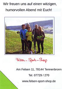 Felsen-Sport-Shop prsentiert Dieter Baumann