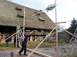 Narrenbaum Weitwurf