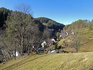 Tennenbronn im Februar