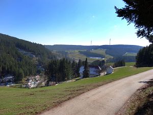 Ein Hauch von Schnee in Tennenbronn