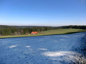 Ein Hauch von Schnee in Tennenbronn