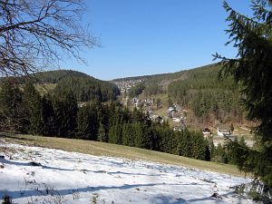 Mittelberg und Unterschiltach