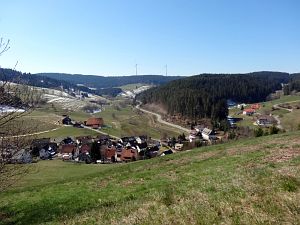 Mittelberg und Unterschiltach