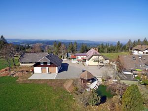 Luftaufnahmen im Vorfrhling in Tennenbronn