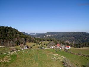 Luftaufnahmen im Vorfrhling in Tennenbronn
