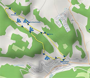Karte Eichbachrunde Eichbachrunde