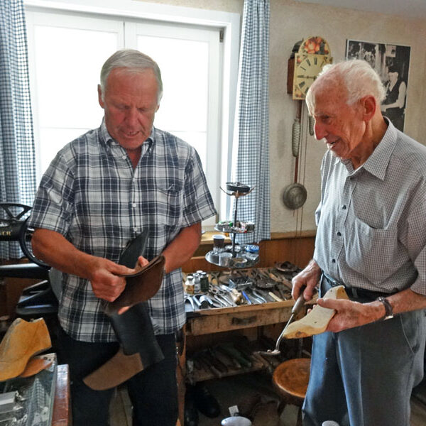 Schuhmacherwerkstatt im Heimathaus
