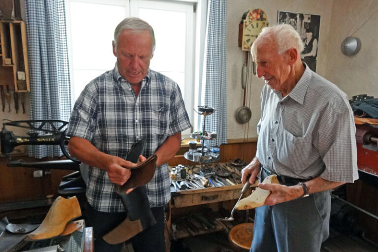 Schuhmacherwerkstatt im Heimathaus Schuhmacherwerkstatt im Heimathaus