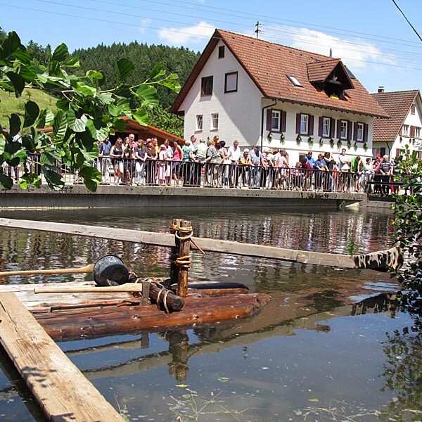Die Flößer im Schwarzwald