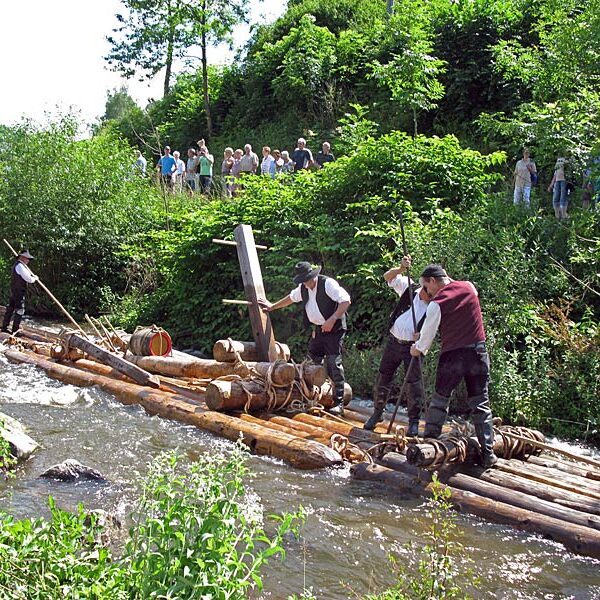 Die Flößer im Schwarzwald
