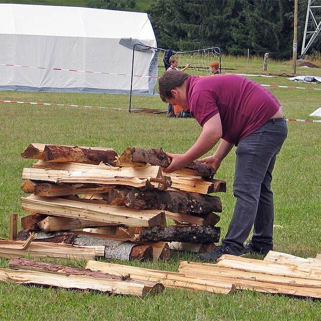 Holzbearbeitung im Schwarzwald