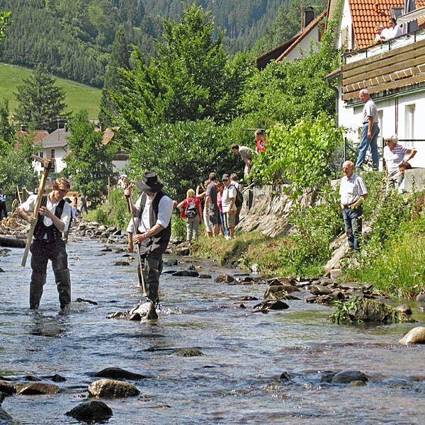 Die Flößer im Schwarzwald