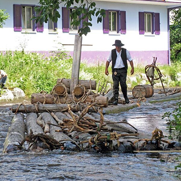 Die Flößer im Schwarzwald