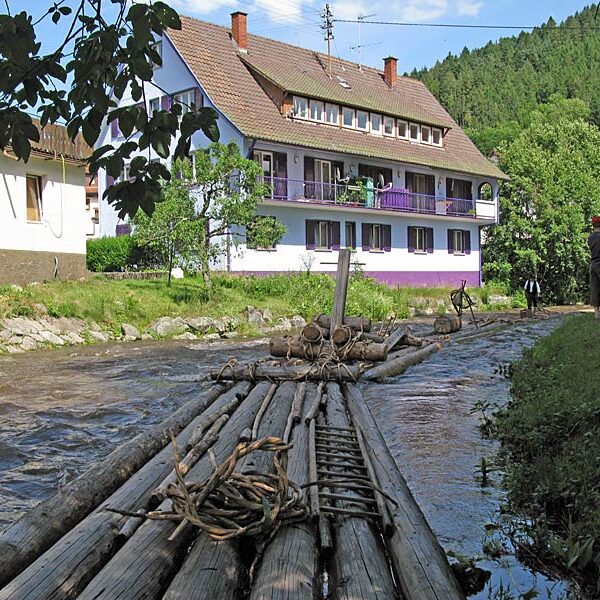 Die Flößer im Schwarzwald