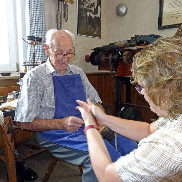 Schuhmacherwerkstatt im Heimathaus