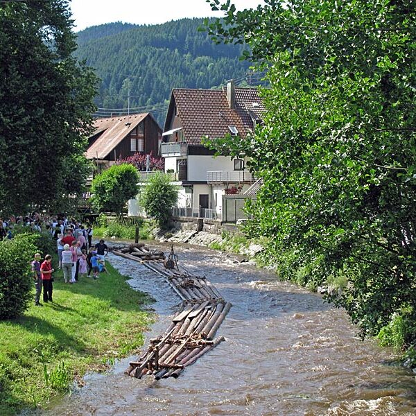 Die Flößer im Schwarzwald