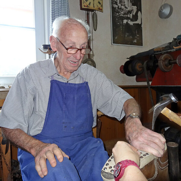 Schuhmacherwerkstatt im Heimathaus