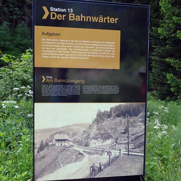 Triberg Schwarzwaldbahn Erlebnispfad