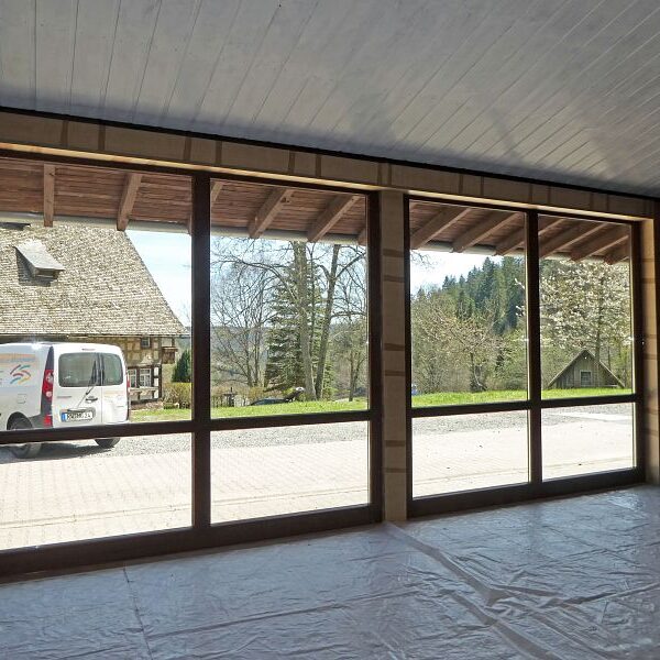 Umbauarbeiten Gästetreff Tennenbronn