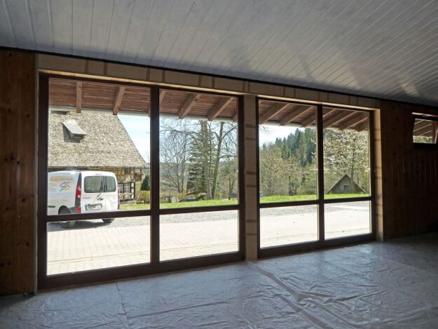 Umbauarbeiten Gästetreff Tennenbronn