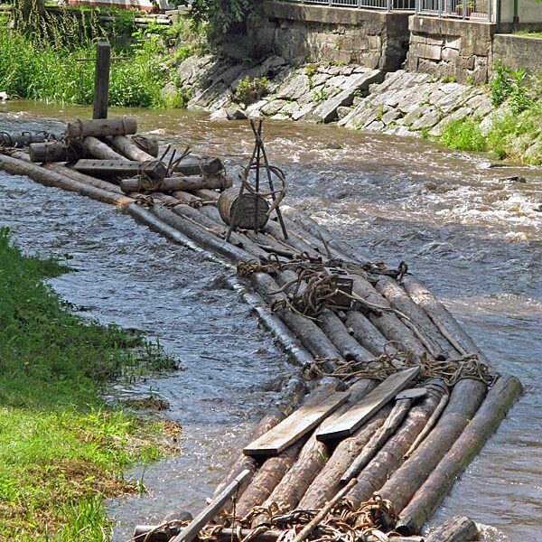 Die Flößer im Schwarzwald