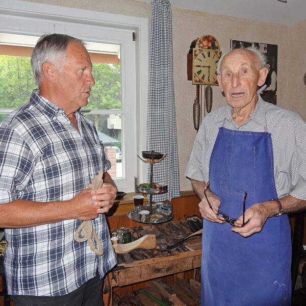 Schuhmacherwerkstatt im Heimathaus