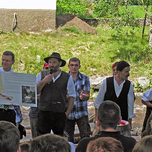 Die Flößer im Schwarzwald